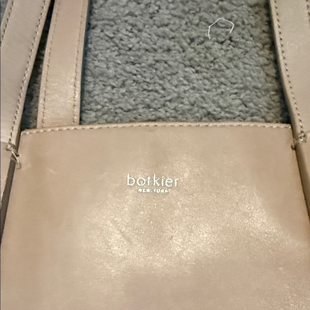Botkier Tan Leather Tote Bag - Picture 2 of 10